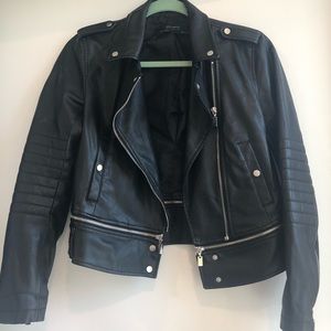 Zara Faux Leather Jacket